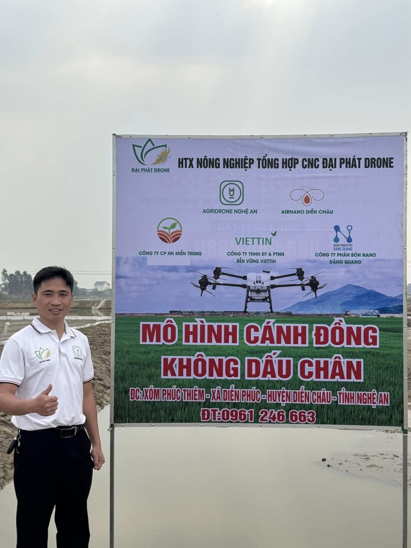 Máy bay nông nghiệp Đại Phát Drone