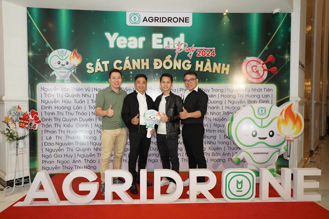 Hoạt động cùng đối tác AGRIDRONE
