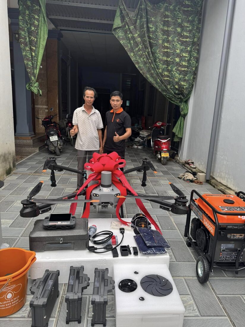 Khách hàng tin tưởng Đại Phát Drone